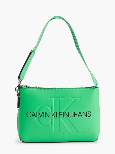 Calvin Klein Táskák & Kiegészítők HU738346 | Calvin Klein Faux Bőr Női Válltáska Türkiz